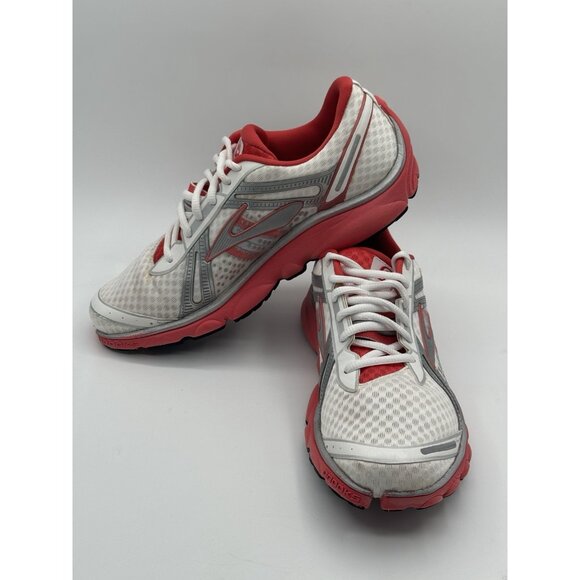Brooks Pure Cadence Women's White & Peach Size 9.5 Medium (B) Running Shoes - Picture 8 of 12
